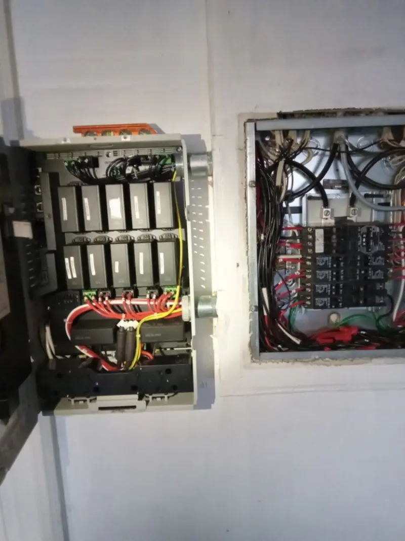Electrical panel upgrade completed for Indoor Lighting Installation in Pewaukee